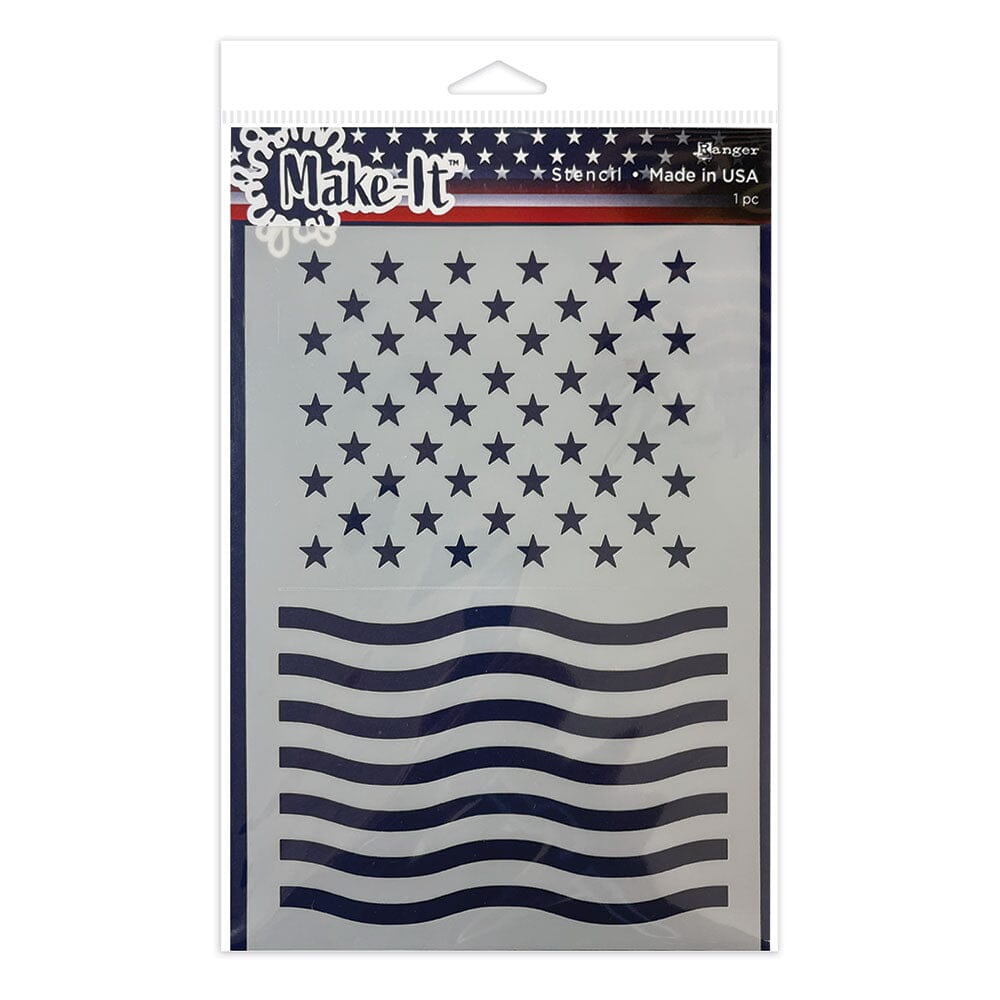 Make-It™ Stencil, Stars & Stripes Stencil Make It 
