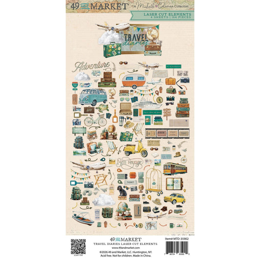 49 and Market Travel Diaries - Laser Cut Elements Surfaces 49 and Market 