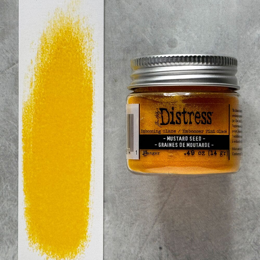 Tim Holtz Distress® Embossing Glaze Mustard Seed Powders Distress 