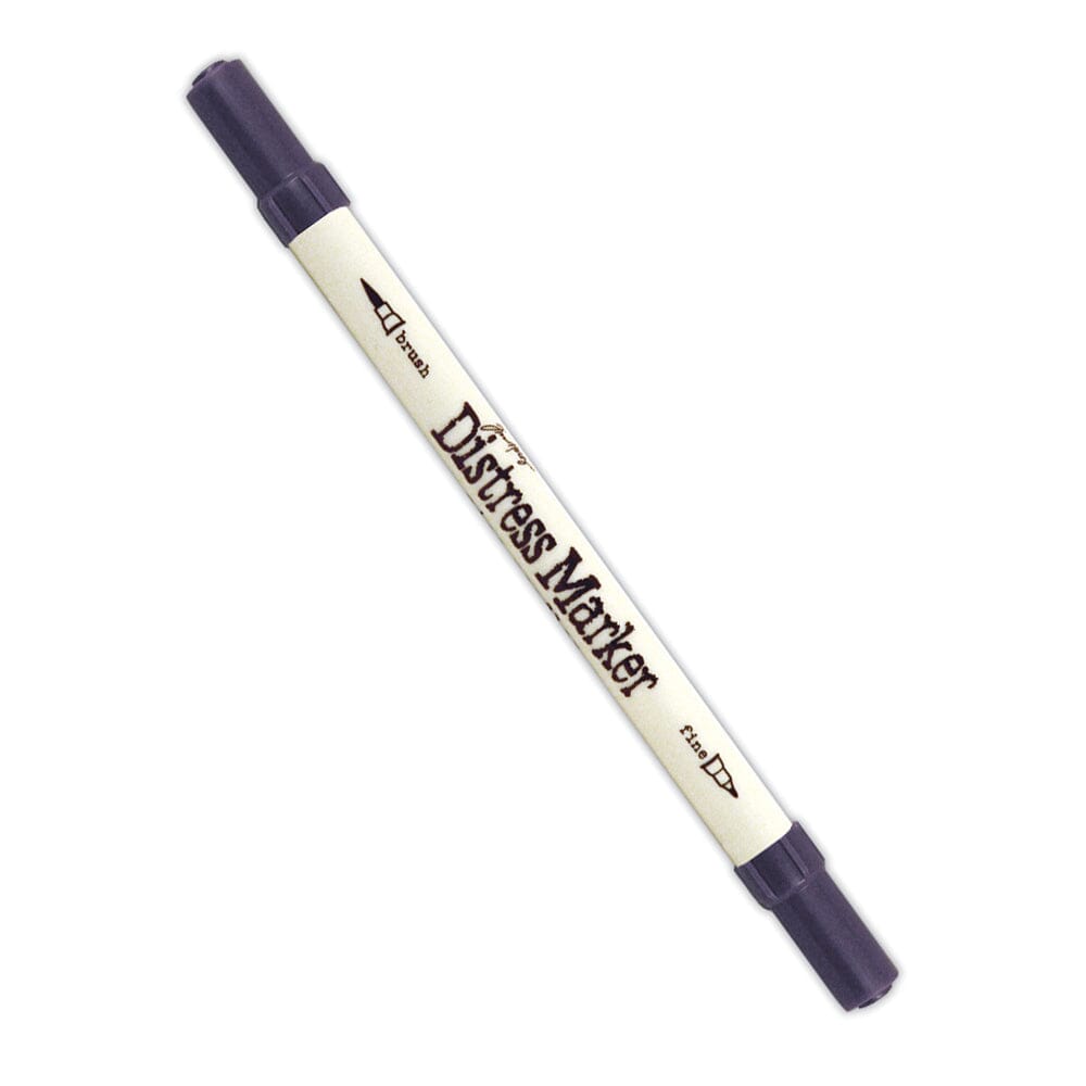 Tim Holtz DistressÂ® Dual Tip Marker Dusty Concord Writing & Coloring Distress 