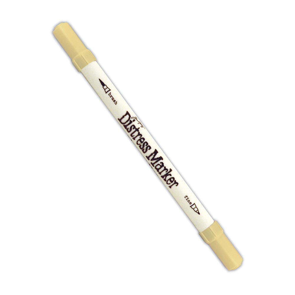 Tim Holtz Distress® Dual Tip Marker Scattered Straw Writing & Coloring Distress 