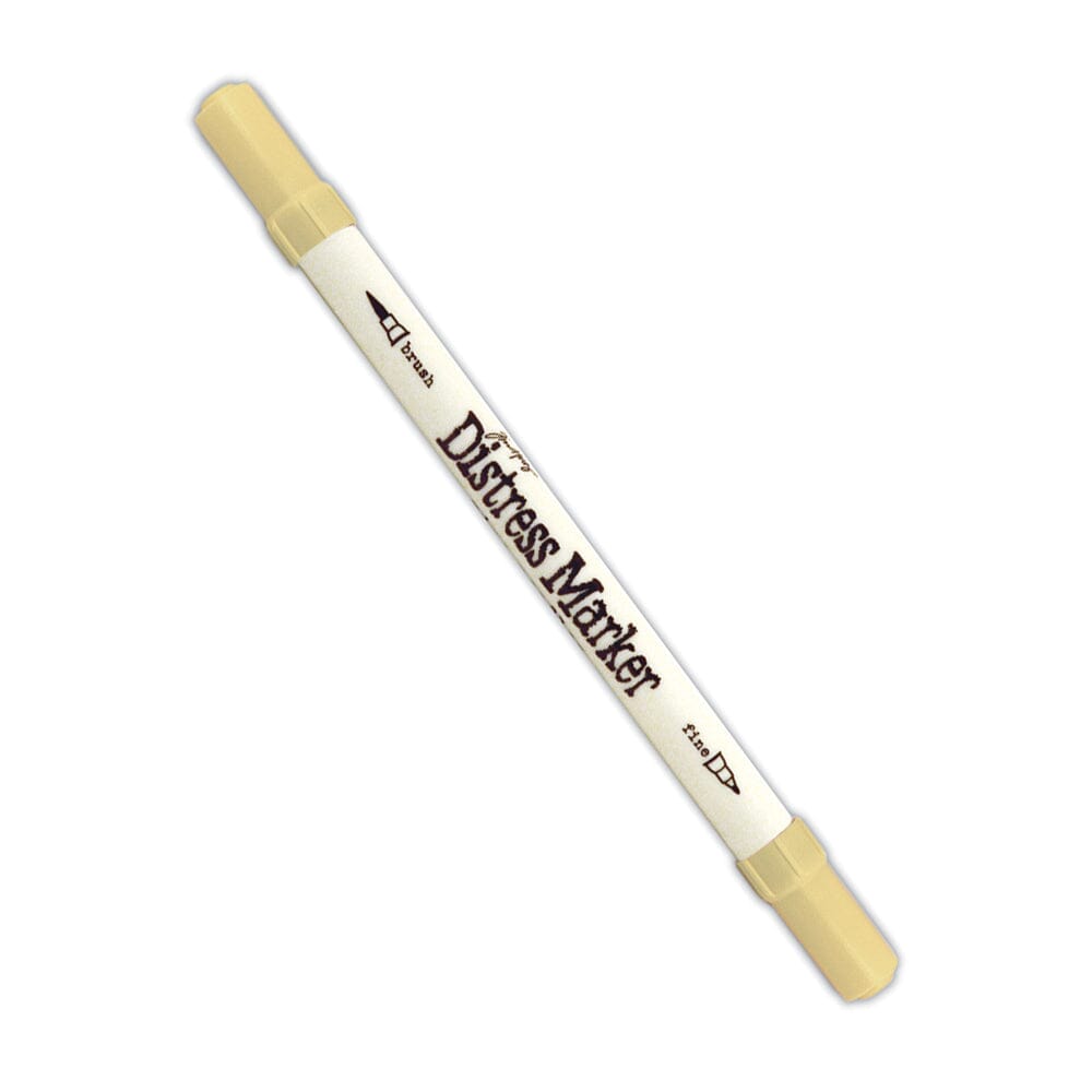 Tim Holtz DistressÂ® Dual Tip Marker Scattered Straw Writing & Coloring Distress 