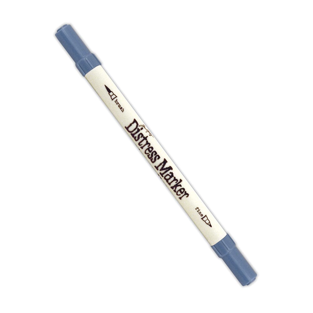 Tim Holtz DistressÂ® Dual Tip Marker Stormy Sky Writing & Coloring Distress 