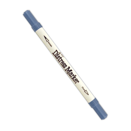 Tim Holtz DistressÂ® Dual Tip Marker Stormy Sky Writing & Coloring Distress 