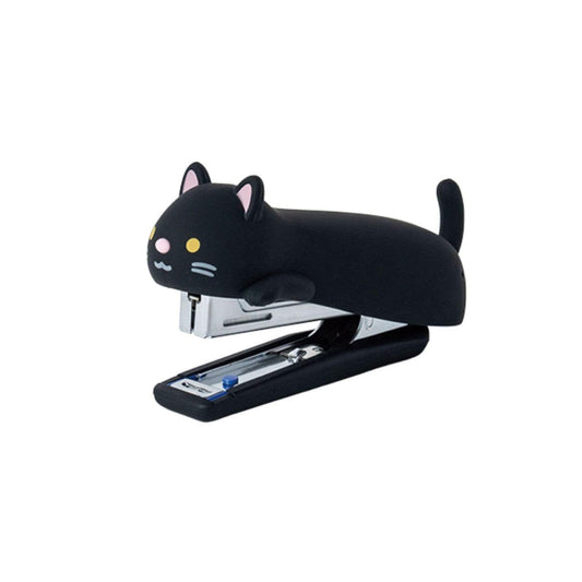 Max Kawaii Stapler with Removable Cover Tools & Accessories MAX Black Cat 