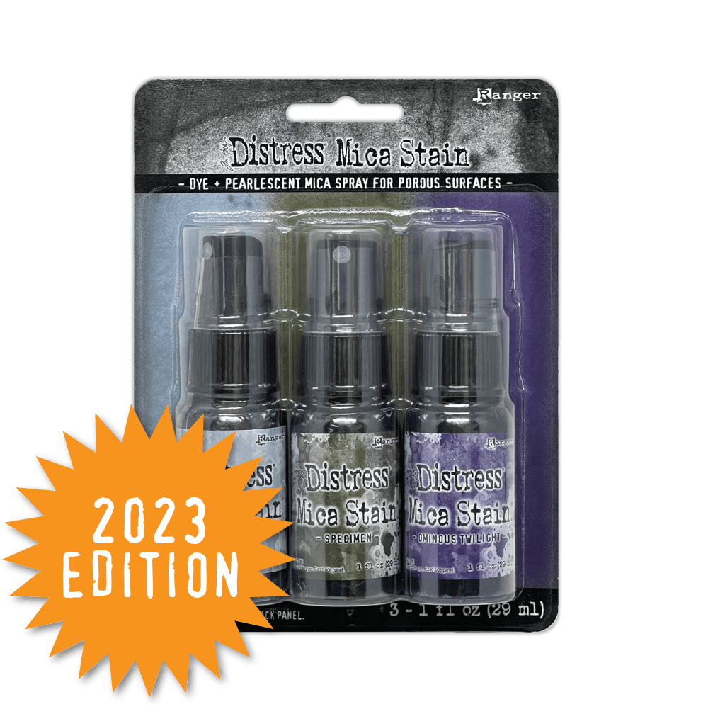 Tim Holtz Distress® Halloween Pearlescent Crayon Set #6