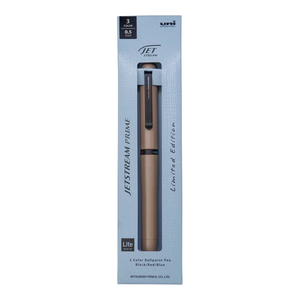 Uni-ball JetStream Prime Rotating 3 Lite Touch 0.5mm - Limited Edition Milk Tea Writing & Coloring UniBall 