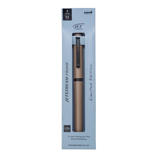 Uni-ball JetStream Prime Rotating 3 Lite Touch 0.5mm - Limited Edition Milk Tea Writing & Coloring UniBall 