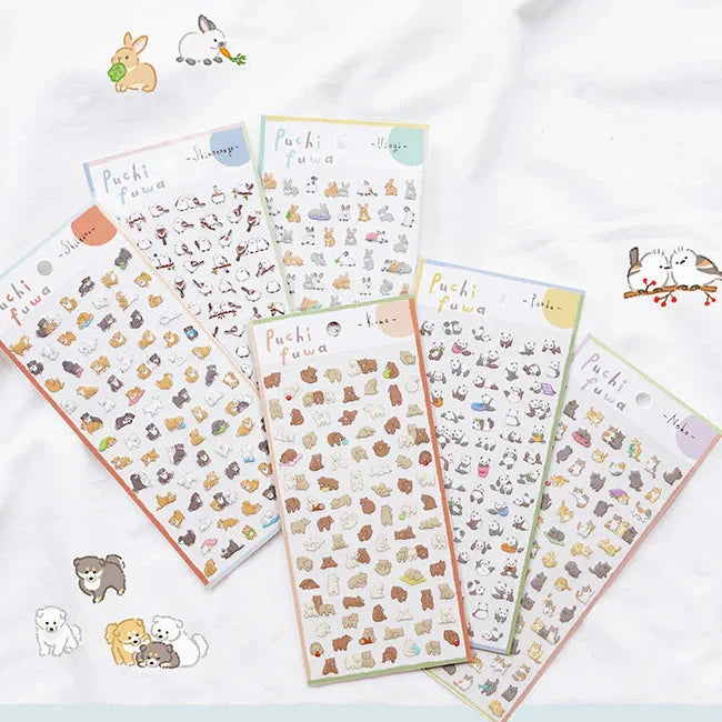 Mind Wave Puchi Fuwa Sticker Sheet Surfaces Mind Wave 