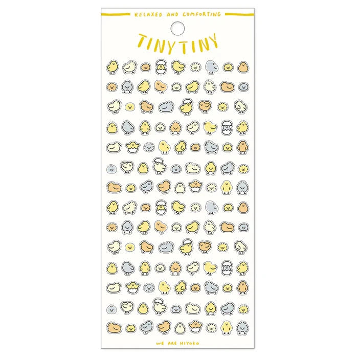 Mind Wave Tiny Tiny Sticker Sheet Surfaces Mind Wave Chicks 
