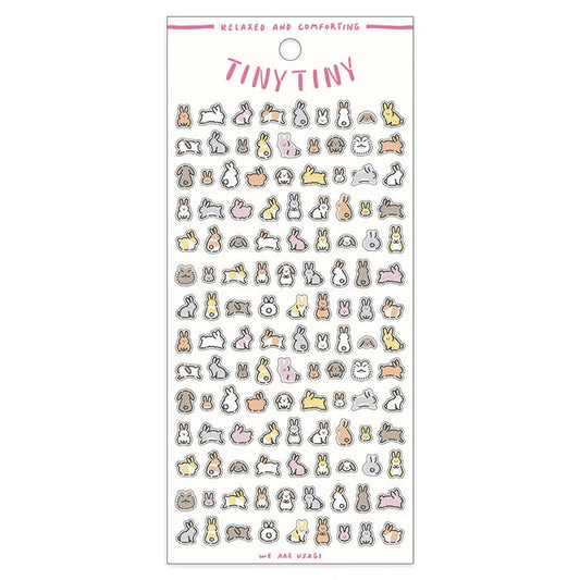 Mind Wave Tiny Tiny Sticker Sheet Surfaces Mind Wave Rabbit 