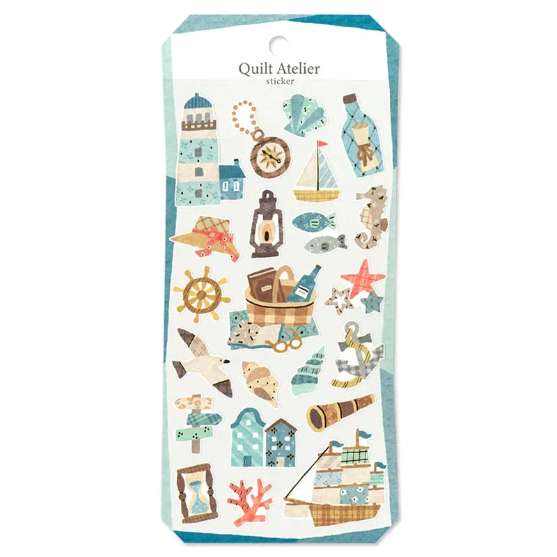 Mind Wave Quilt Atelier Sticker Sheet Surfaces Mind Wave Port Town 