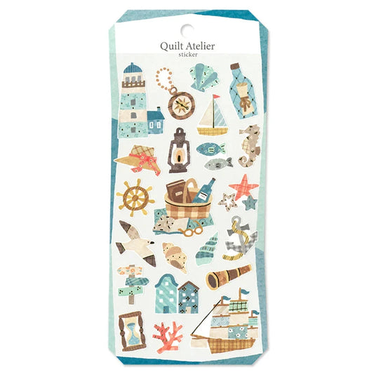 Mind Wave Quilt Atelier Sticker Sheet Surfaces Mind Wave Port Town 