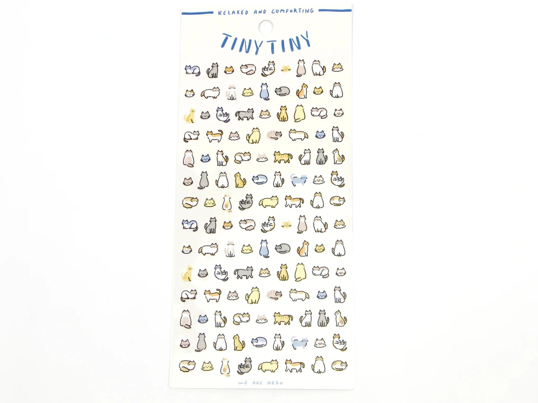 Mind Wave Tiny Tiny Sticker Sheet Surfaces Mind Wave Cat 