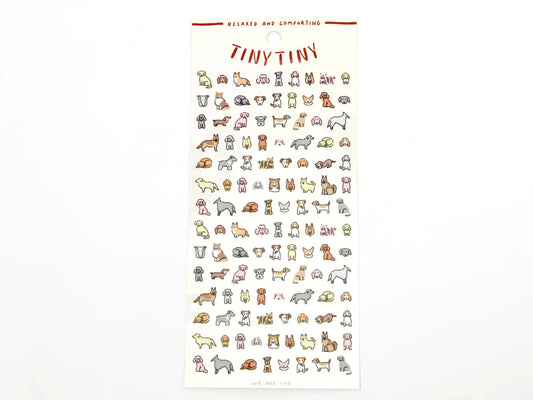 Mind Wave Tiny Tiny Sticker Sheet Surfaces Mind Wave Dog 
