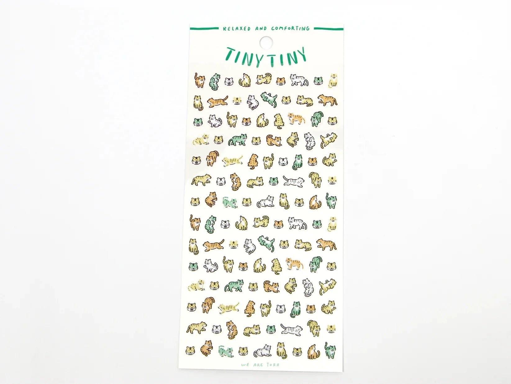 Mind Wave Tiny Tiny Sticker Sheet Surfaces Mind Wave Tiger 
