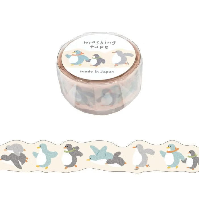 Mind Wave Cozy Masking Tape Die-Cut Stickers Mind Wave Penguin 