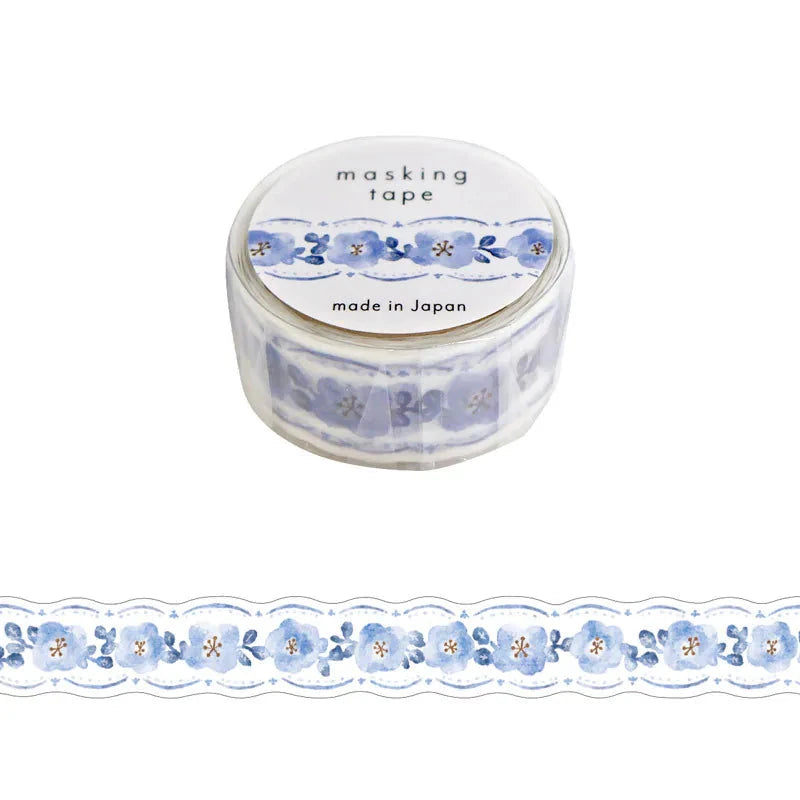 Mind Wave Masking Tape Die-Cut Stickers Mind Wave Flower 