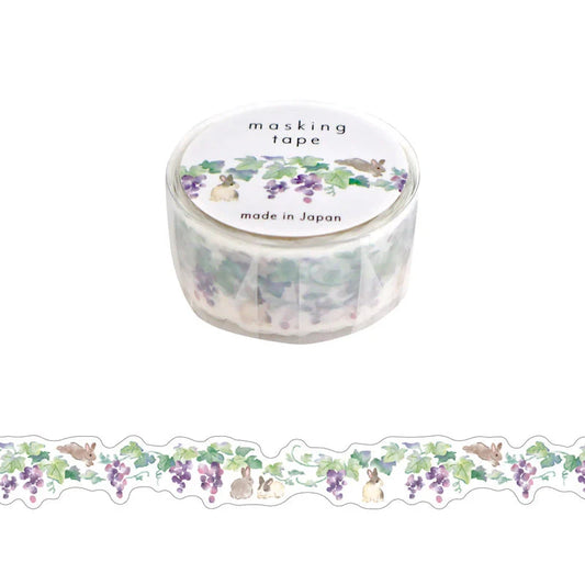 Mind Wave Masking Tape Die-Cut Stickers Mind Wave Grape 