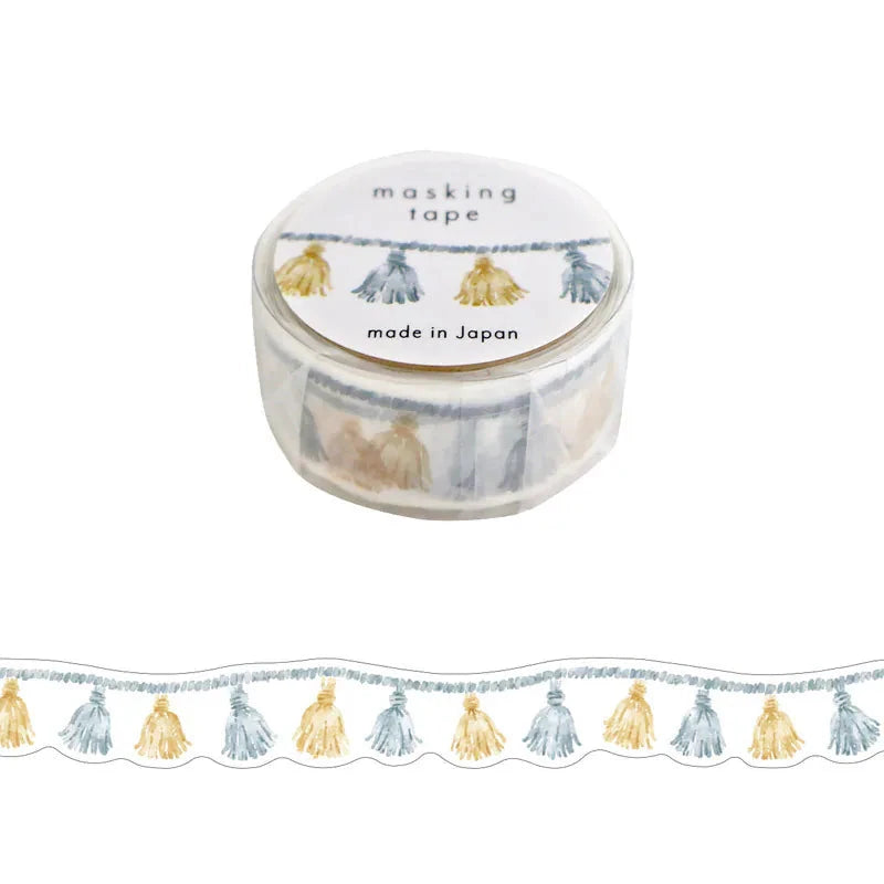 Mind Wave Masking Tape Die-Cut Stickers Mind Wave Tassel 