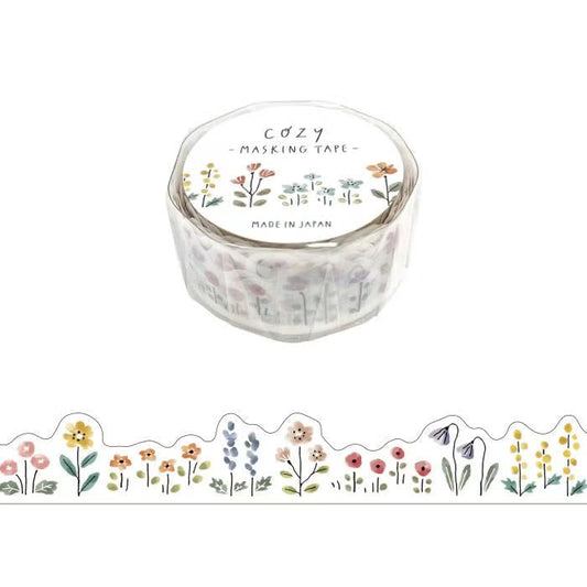Mind Wave Koji Masking Tape Stickers Mind Wave Flower 