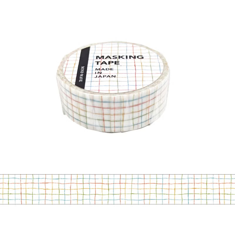 Mind Wave Masking Tape - Pattern Check 1 Stickers Mind Wave 