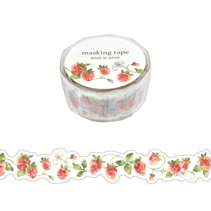 Mind Wave Palette Masking Tape Die-Cut Stickers Mind Wave Strawberry 