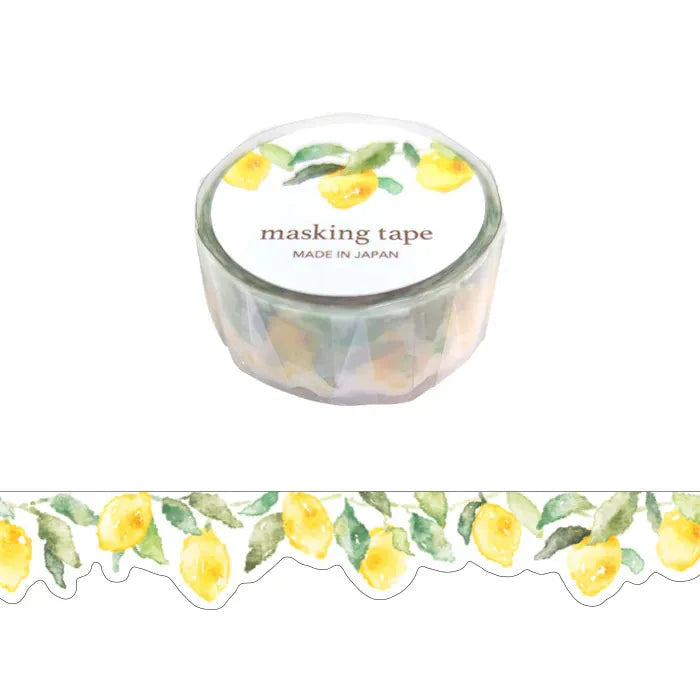 Mind Wave Palette Masking Tape Die-Cut Stickers Mind Wave Lemon 