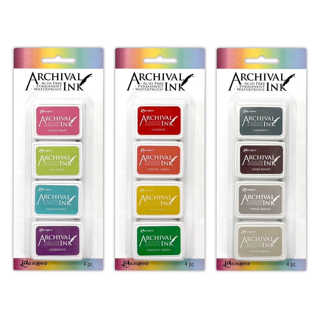 Mini Archival Ink™ Pad Kit Bundle Ink Pad Archival Ink 