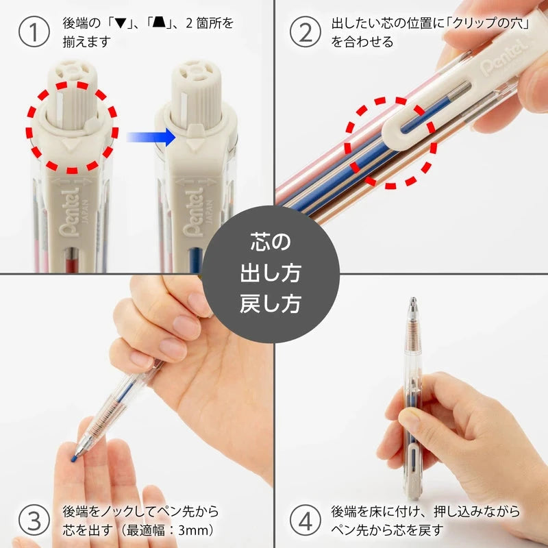 Pentel Art Multi 8 Colored Pencils - Includes 12 Color Refill Set Writing & Coloring Pentel 