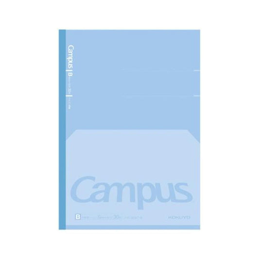 Kokuyo Campus Notebook B5 Flat - Blue Surfaces Kokuyo 6mm 