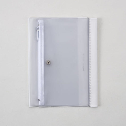 Daigo Isshoni Pen Case Notebook Cover Tools & Accessories Daigo B6 White 