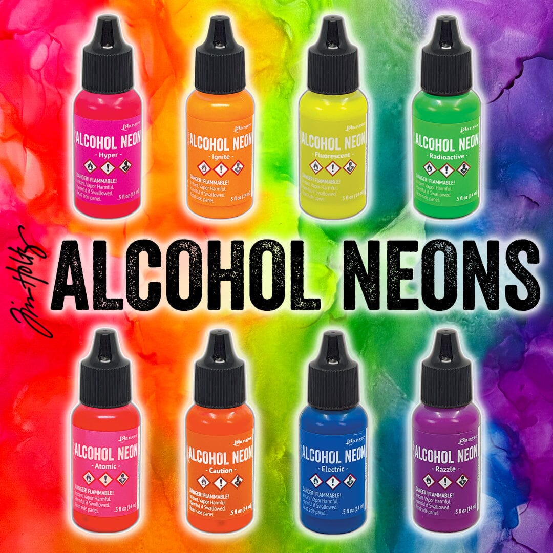 Tim Holtz® Alcohol Neon 8pk Ink Alcohol Ink 