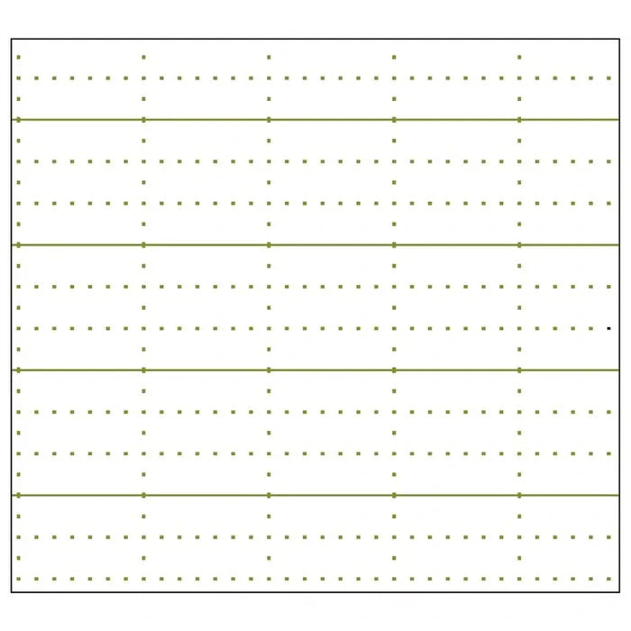 Nakabayashi Logical Prime A5 7mm Notebook - Green Surfaces Sakae 