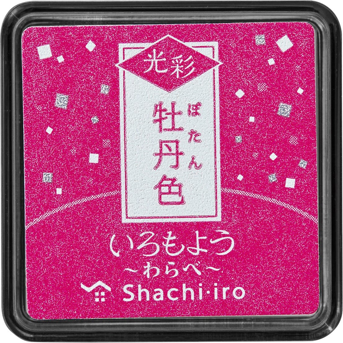 Shachihata Oil Based Iromoyo Shimmer Mini Ink Pads Ink Pad Shachihata Peony 