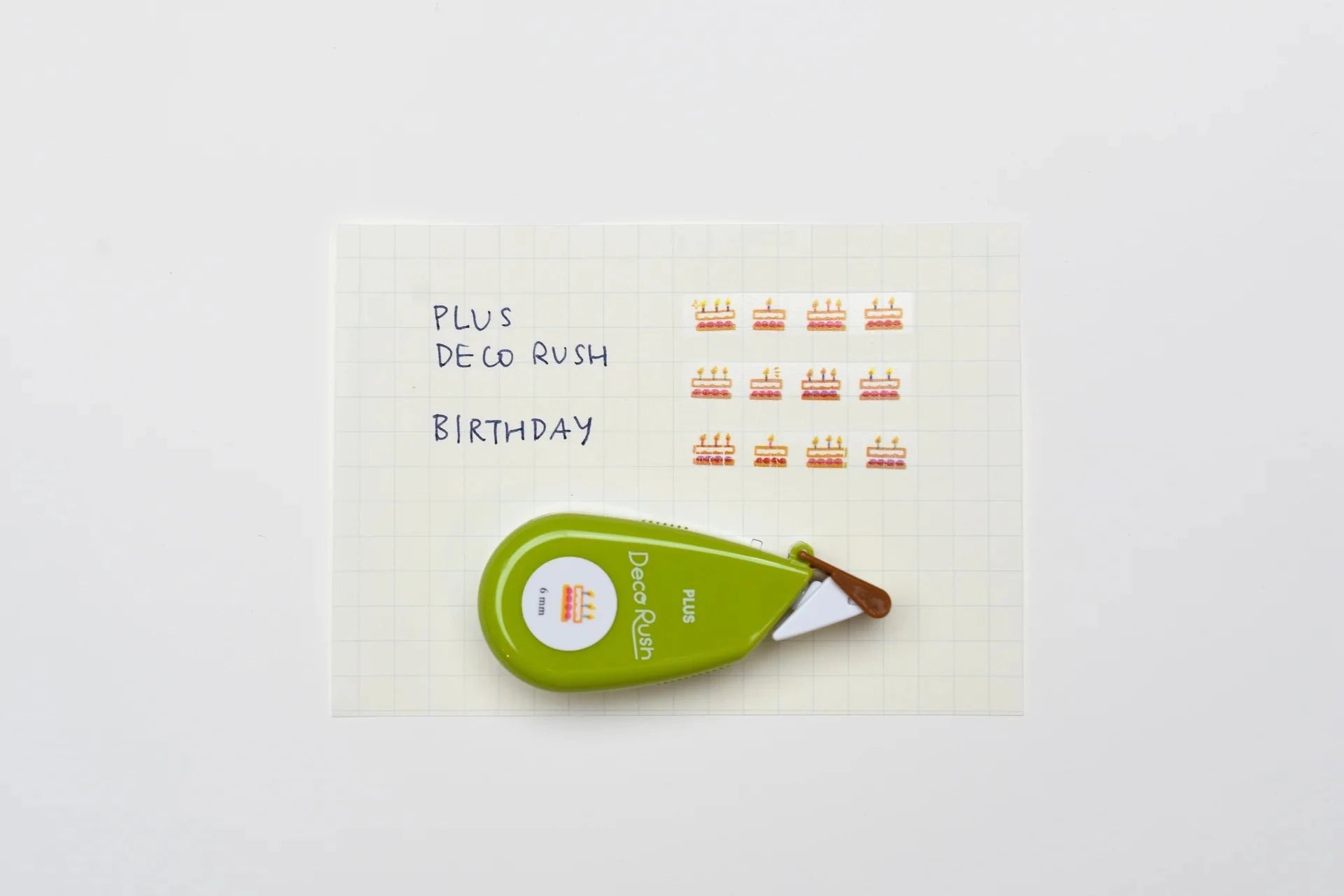 PLUS Deco Rush Tape, Birthday Tools & Accessories PLUS 