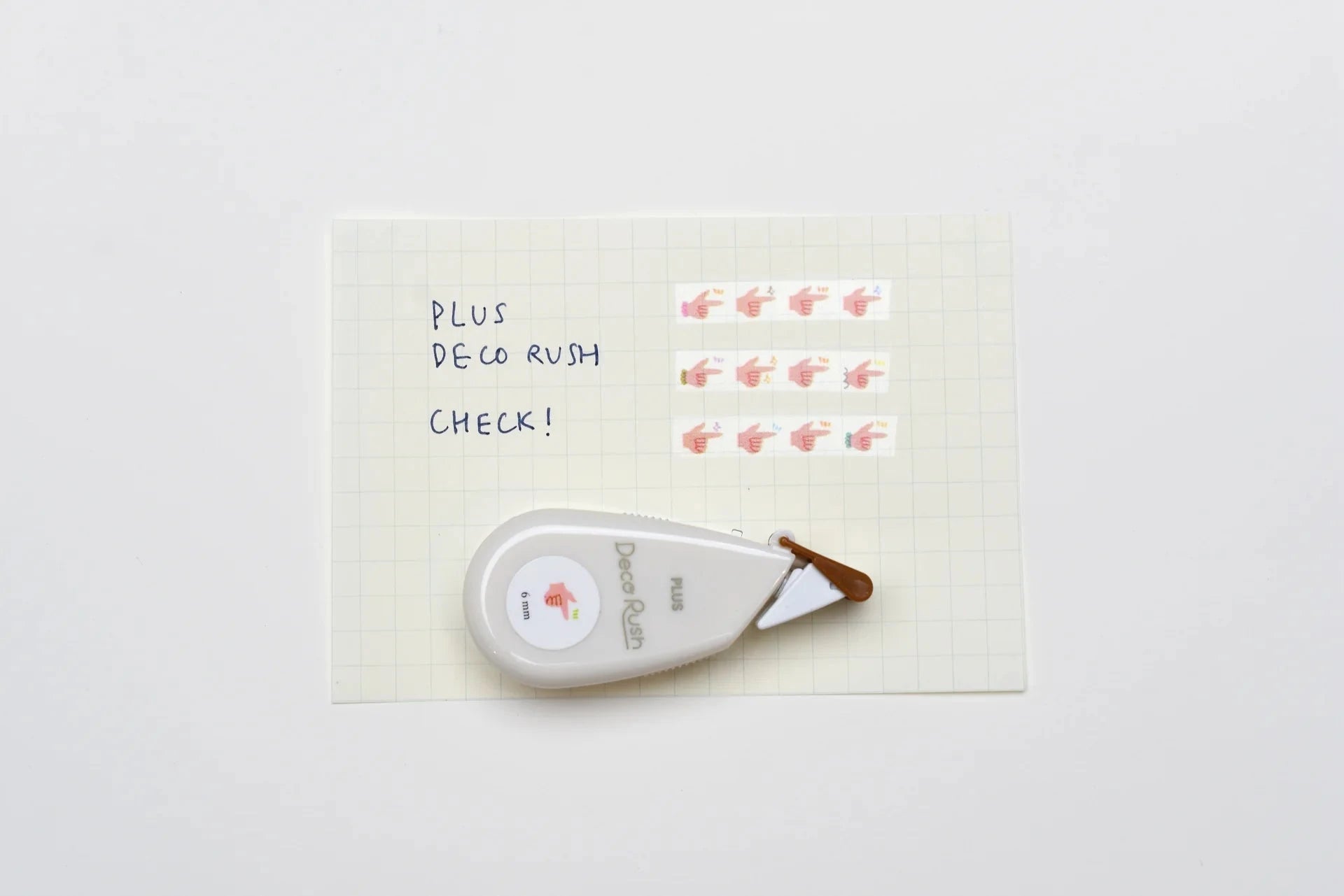 PLUS Deco Rush Tape, Check! Tools & Accessories PLUS 