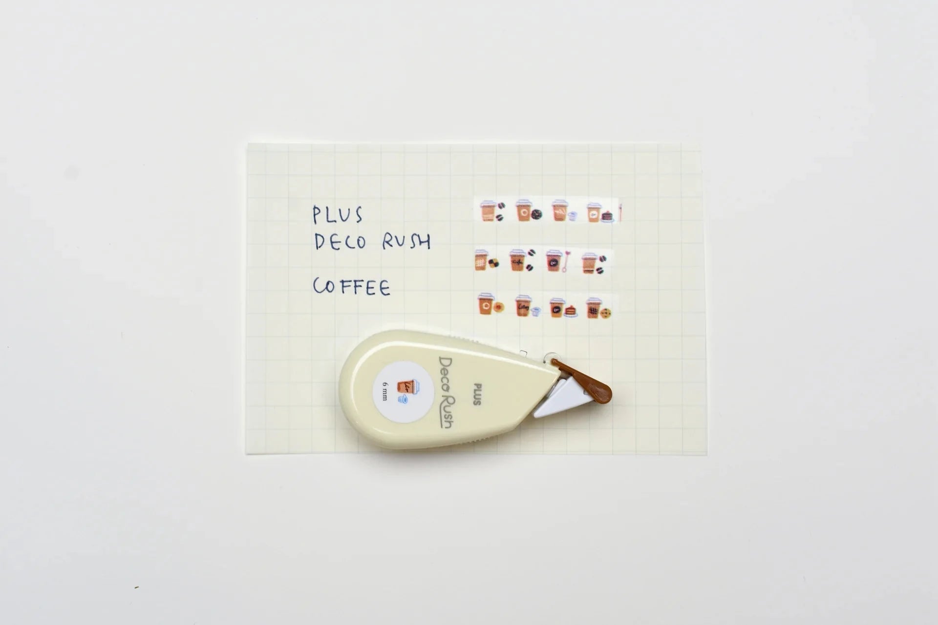 PLUS Deco Rush Tape, Coffee Tools & Accessories PLUS 