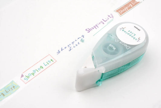 PLUS Deco Rush Topic Tape - Limited Edition Tools & Accessories PLUS Shopping List 