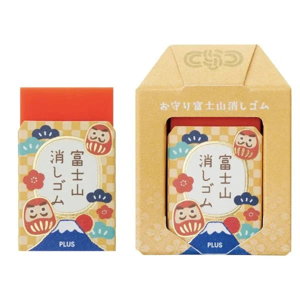PLUS Air-In Mount Fuji Eraser Omamori Series Tools & Accessories PLUS Daruma 
