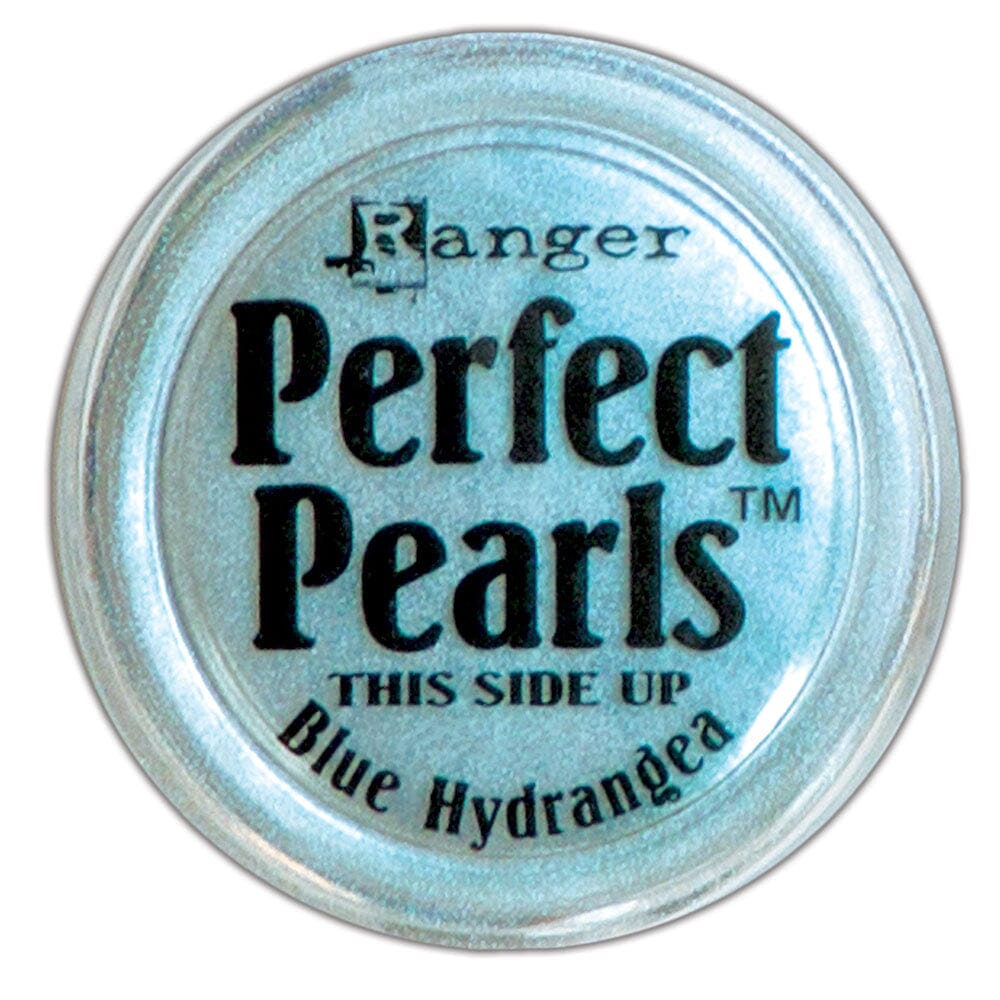 Perfect Pearls™ Pigment Powder Blue Hydrangea, .25oz. Powders Ranger Ink 