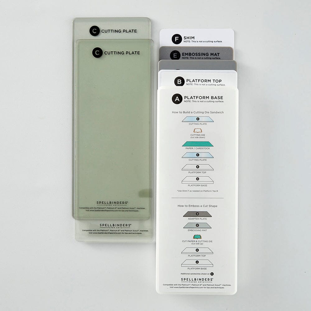 Simon Hurley create. Spellbinders Black Platinum Scout Die & Embossing Machine Tools & Accessories Simon Hurley 