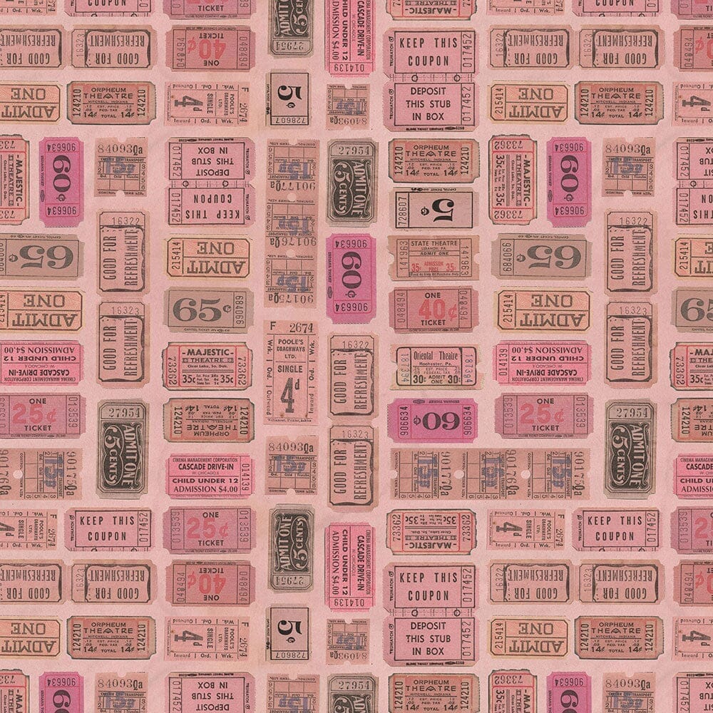 Tim Holtz Pre-Cut Fat Quarters FreeSpirit Fabrics, Pink & Tote Bag Fabric Tim Holtz Other 