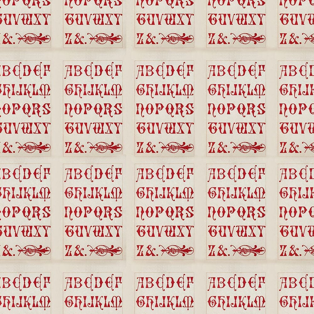 Tim Holtz Eclectic Elements Pre-Cut Fat Quarters FreeSpirit Fabrics, Red Fabric Tim Holtz Other 