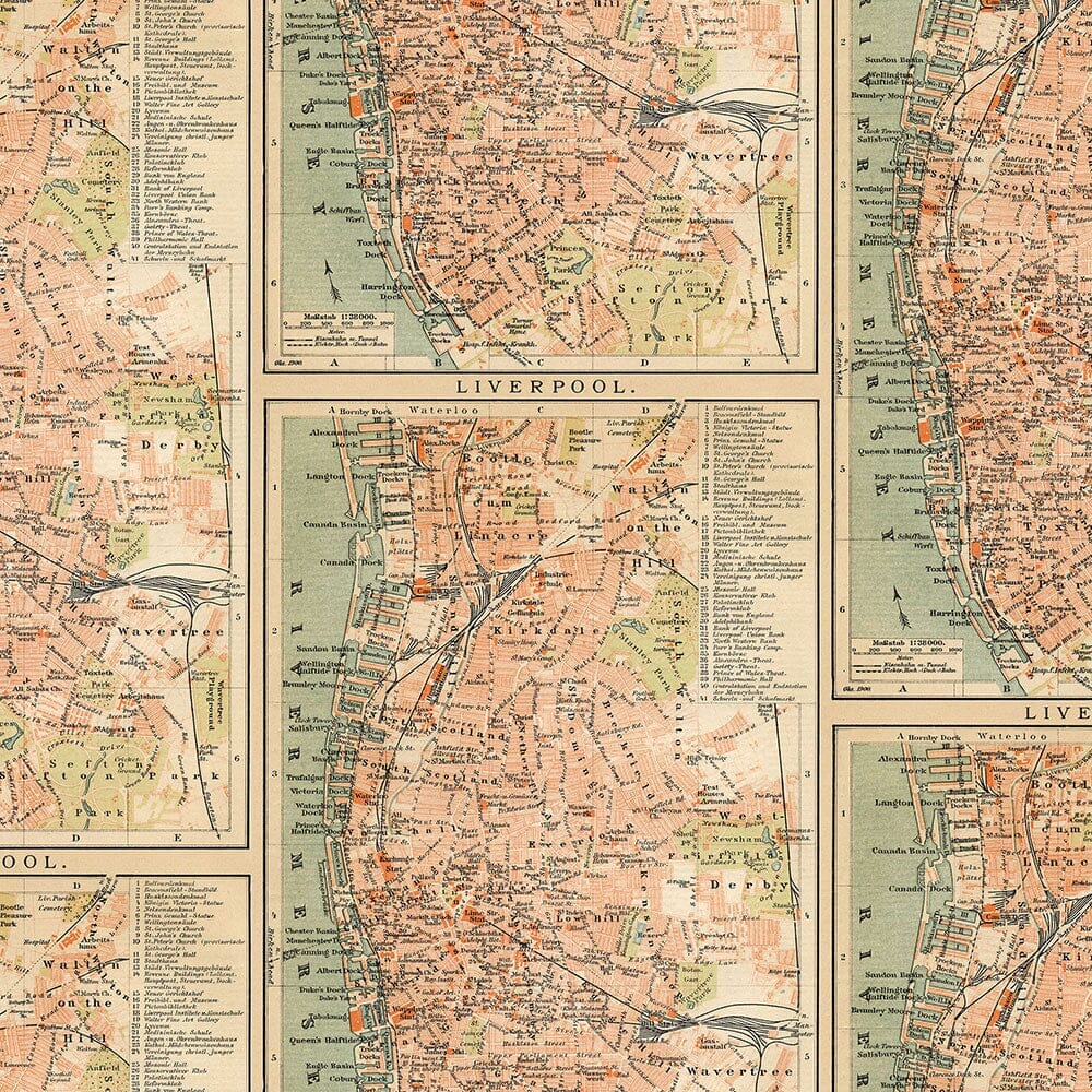 Tim Holtz Eclectic Elements Pre-Cut Fat Quarters FreeSpirit Fabrics, Orange Fabric Tim Holtz Other 