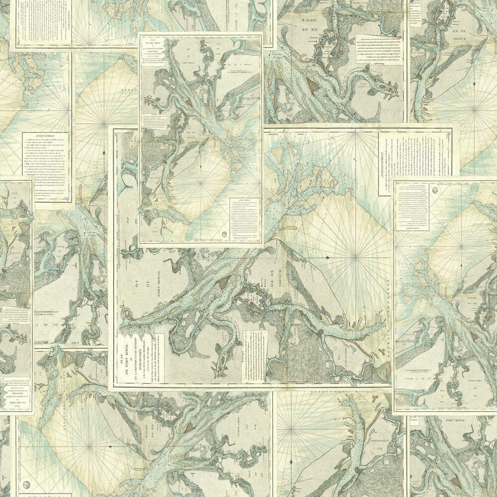 Tim Holtz Eclectic Elements Pre-Cut Fat Quarters FreeSpirit Fabrics, Teal Fabric Tim Holtz Other 