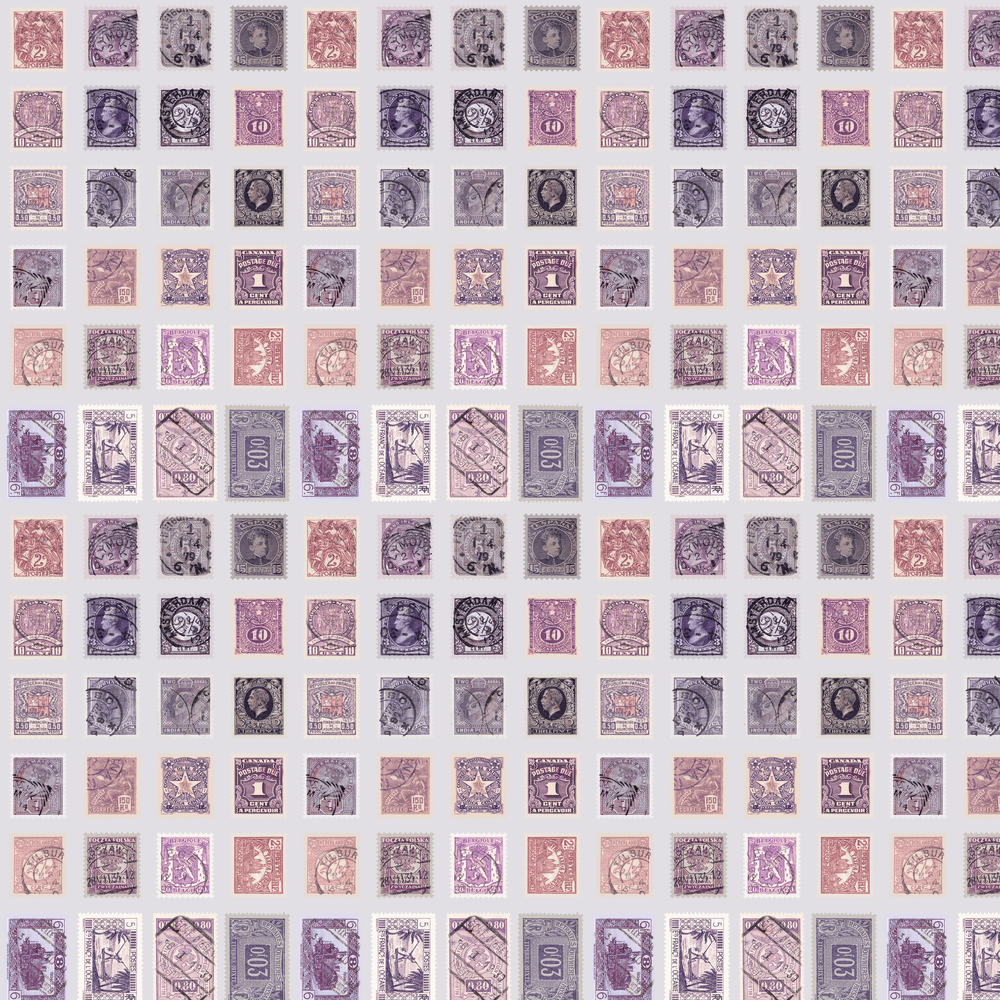 Tim Holtz Eclectic Elements Pre-Cut Fat Quarters FreeSpirit Fabrics, Purple Fabric Tim Holtz Other 