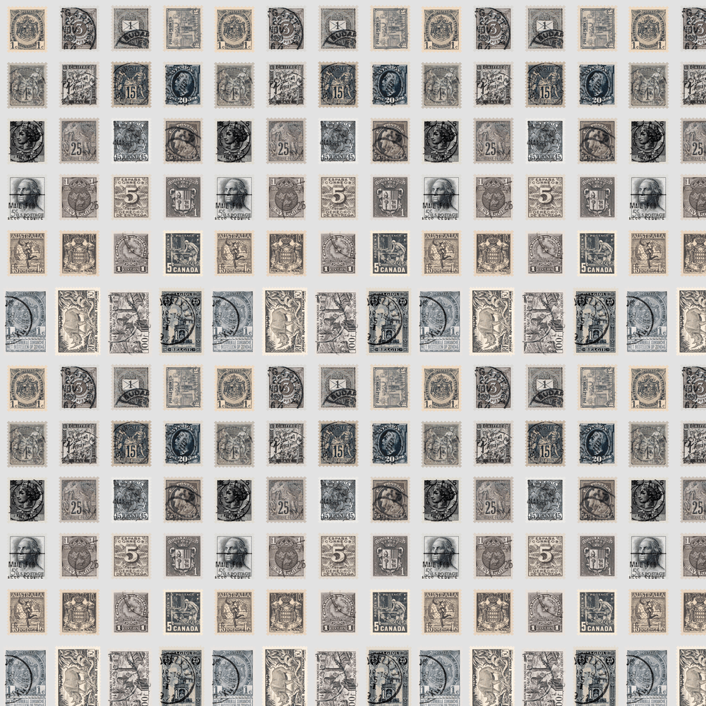 Tim Holtz Eclectic Elements Pre-Cut Fat Quarters FreeSpirit Fabrics, Charcoal Fabric Tim Holtz Other 