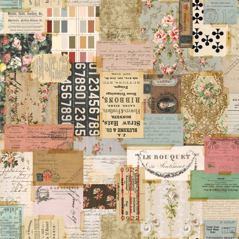 Tim Holtz Eclectic Elements Pre-Cut Fat Quarters FreeSpirit Fabrics, Multicolor Fabric Tim Holtz Other 