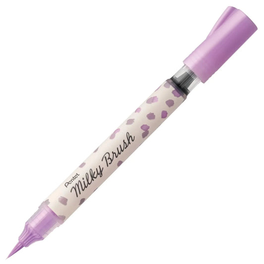 Pentel Milky Brush Pen - Pastel Writing & Coloring Pentel Violet 